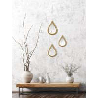 Lot de 3 miroirs gouttes - Visuel 0